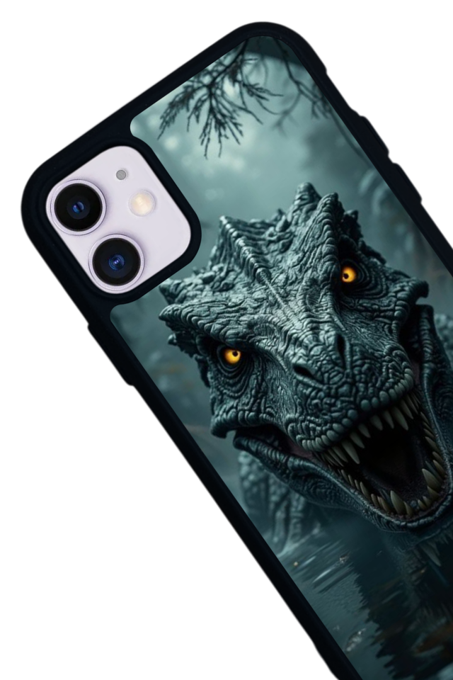 iPhone 11 Uyumlu T-ReiPhone 11 Tasarımlı Glossy Premium Kılıf