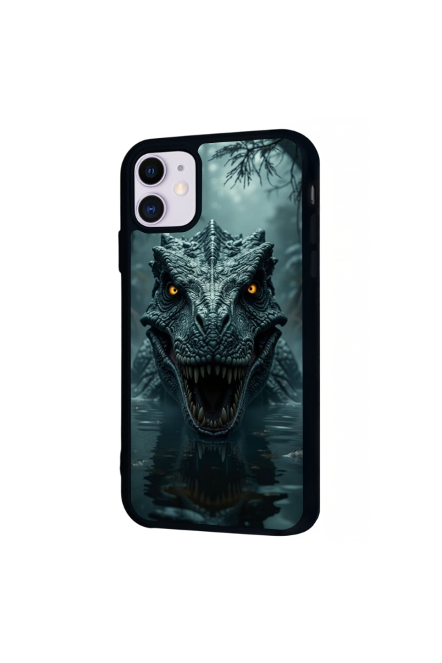 iPhone 11 Uyumlu T-ReiPhone 11 Tasarımlı Glossy Premium Kılıf