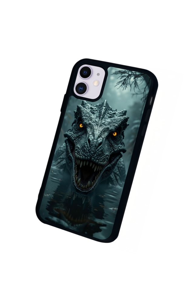 iPhone 11 Uyumlu T-ReiPhone 11 Tasarımlı Glossy Premium Kılıf