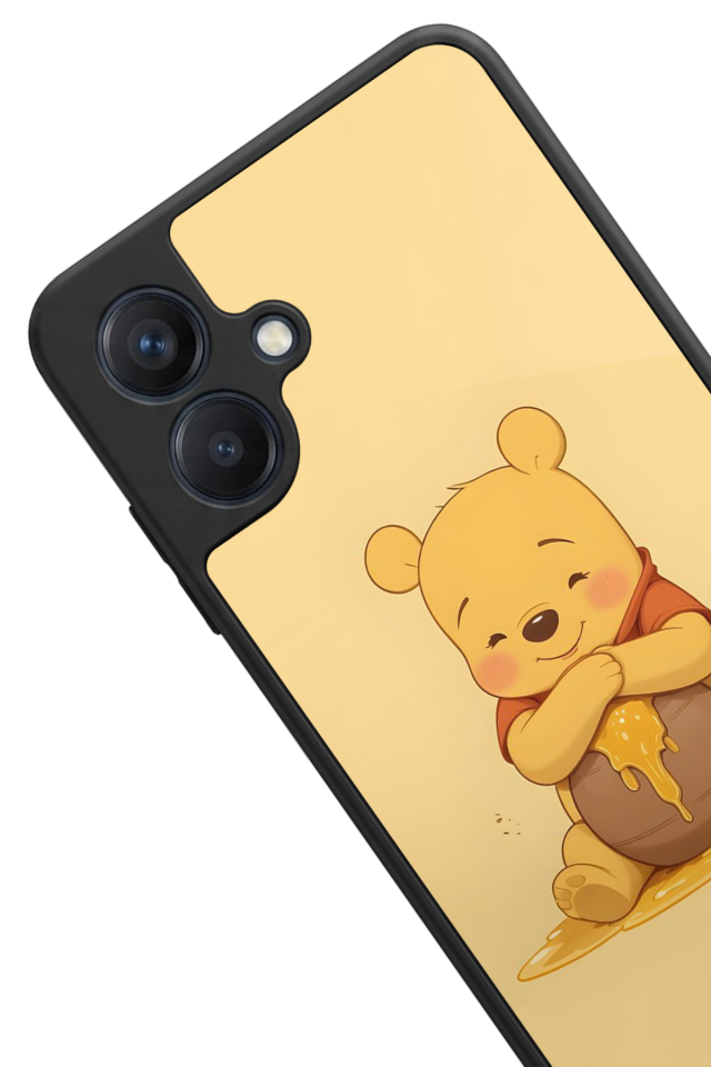 Samsung Galaxy A07 Uyumlu Winnie Tasarımlı Glossy Premium Kılıf