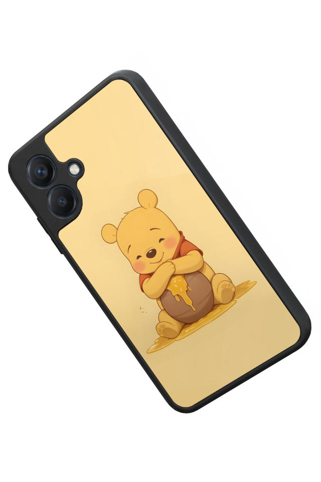 Samsung Galaxy A07 Uyumlu Winnie Tasarımlı Glossy Premium Kılıf