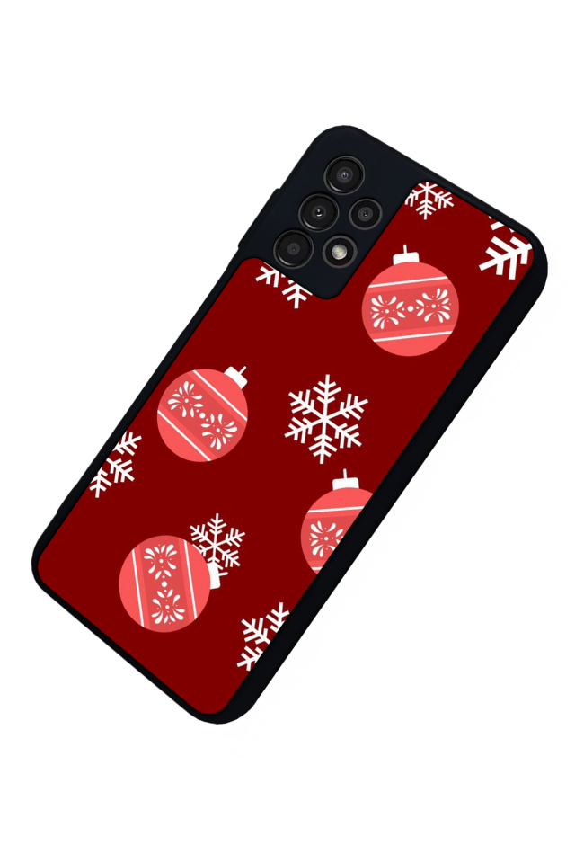 Samsung Galaxy A23 Uyumlu Yilbasi Christmas Tasarımlı Glossy Premium Kılıf