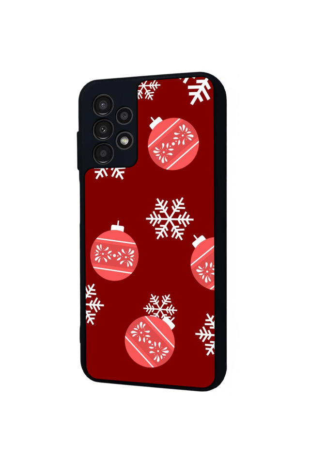 Samsung Galaxy A23 Uyumlu Yilbasi Christmas Tasarımlı Glossy Premium Kılıf