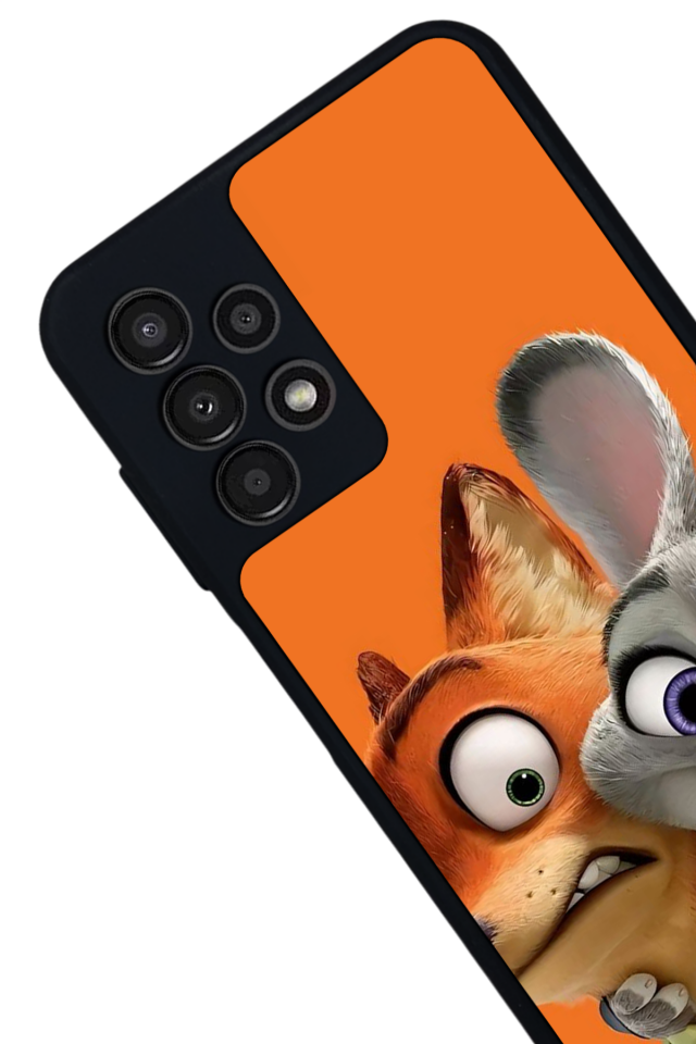 Samsung Galaxy A13 Uyumlu Zootropolis Tasarımlı Glossy Premium Kılıf