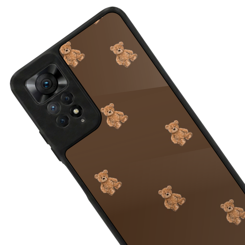 Xiaomi Redmi Note 12 Pro Uyumlu Ayı Tasarımlı Glossy Premium Kılıf