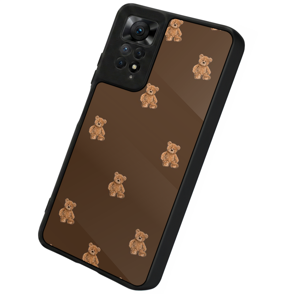 Xiaomi Redmi Note 12 Pro Uyumlu Ayı Tasarımlı Glossy Premium Kılıf