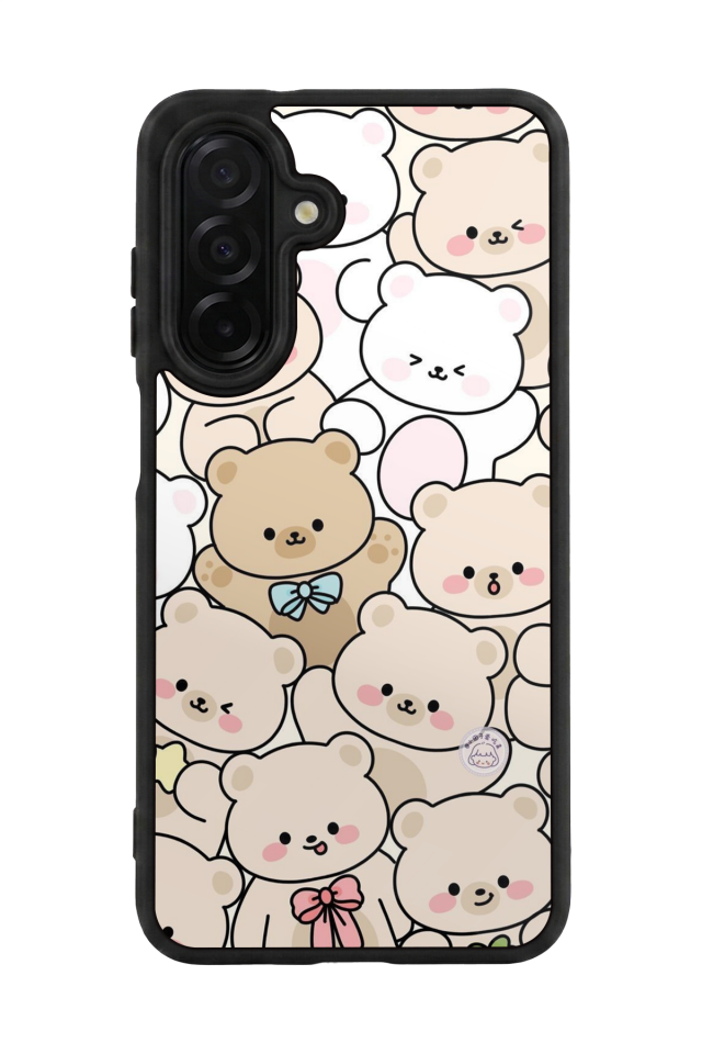 Samsung Galaxy A26 Uyumlu Ayı Tasarımlı Glossy Premium Kılıf