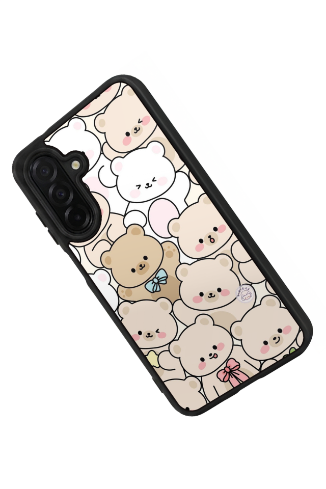 Samsung Galaxy A26 Uyumlu Ayı Tasarımlı Glossy Premium Kılıf