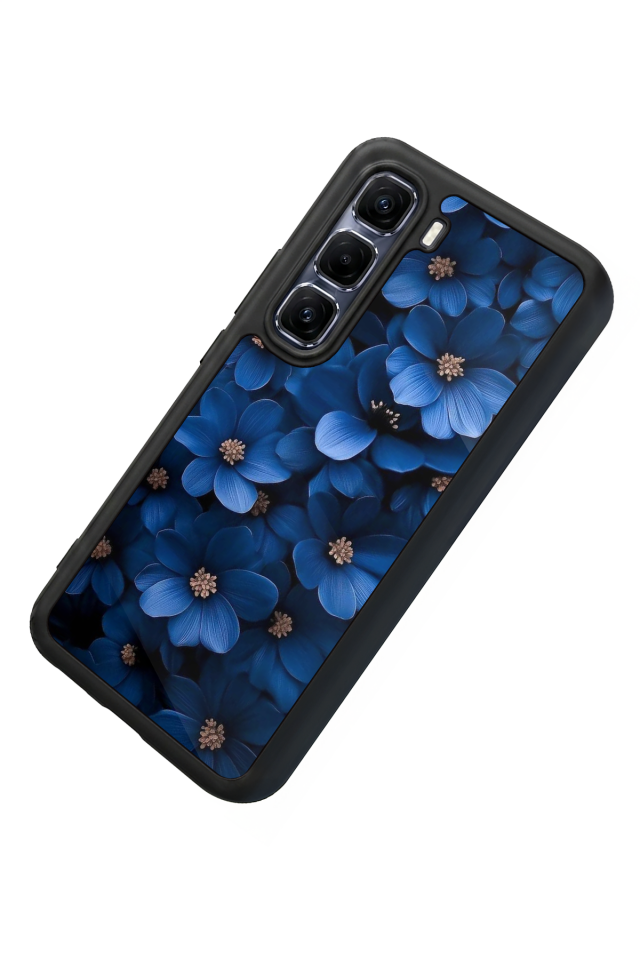 Infinix Hot 60 Pro Plus Uyumlu Cicek Tasarımlı Glossy Premium Kılıf