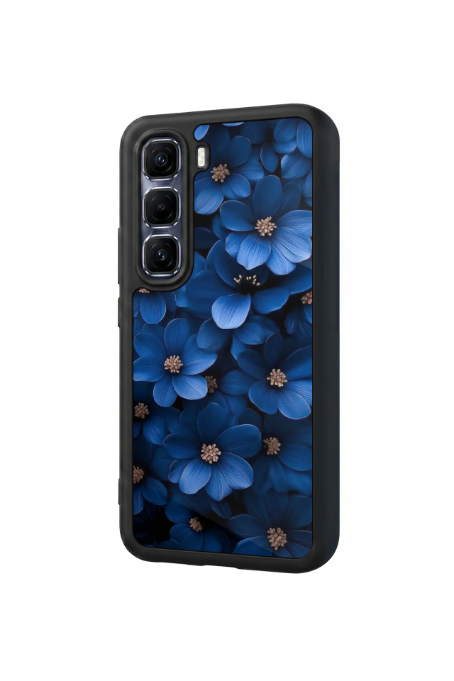 Infinix Hot 60 Pro Plus Uyumlu Cicek Tasarımlı Glossy Premium Kılıf