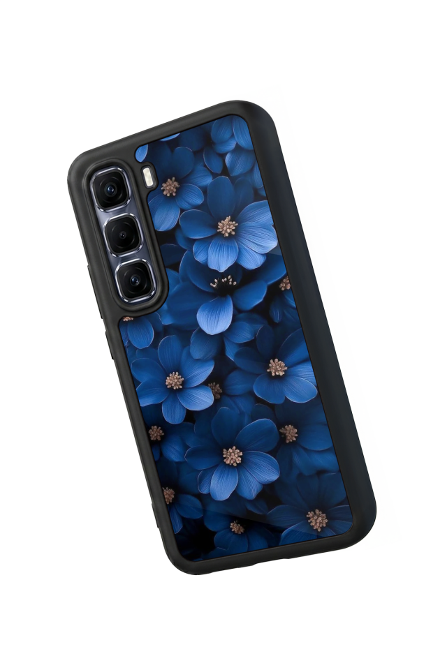 Infinix Hot 60 Pro Plus Uyumlu Cicek Tasarımlı Glossy Premium Kılıf