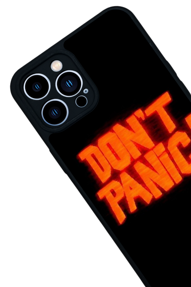 iPhone 13 Pro Max Uyumlu Dont Stop Tasarımlı Glossy Premium Kılıf