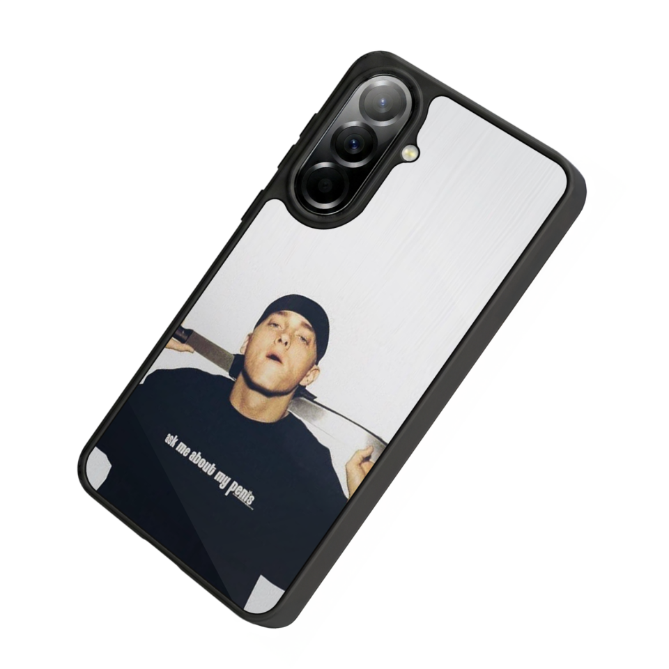 Samsung Galaxy A57 Uyumlu Eminem Tasarımlı Glossy Premium Kılıf