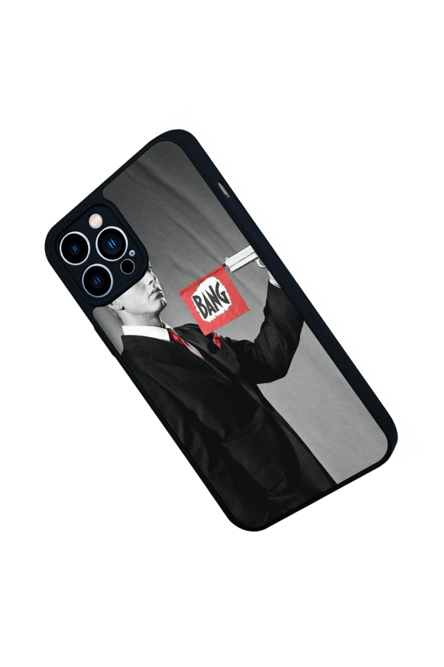 iPhone 12 Pro Max Uyumlu Eminem Tasarımlı Glossy Premium Kılıf