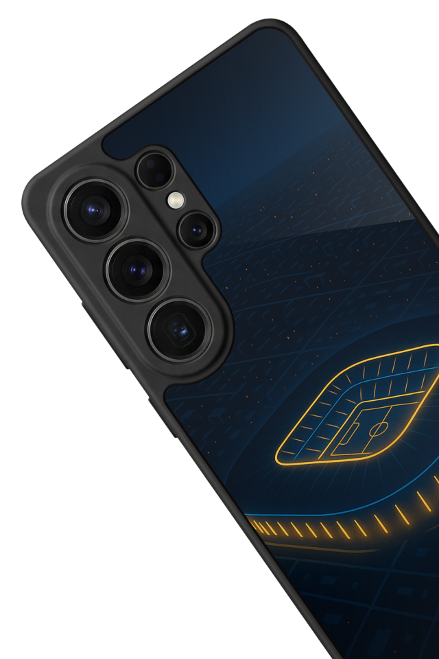 Samsung Galaxy S26 Ultra Uyumlu Fenerbahce Tasarımlı Glossy Premium Kılıf