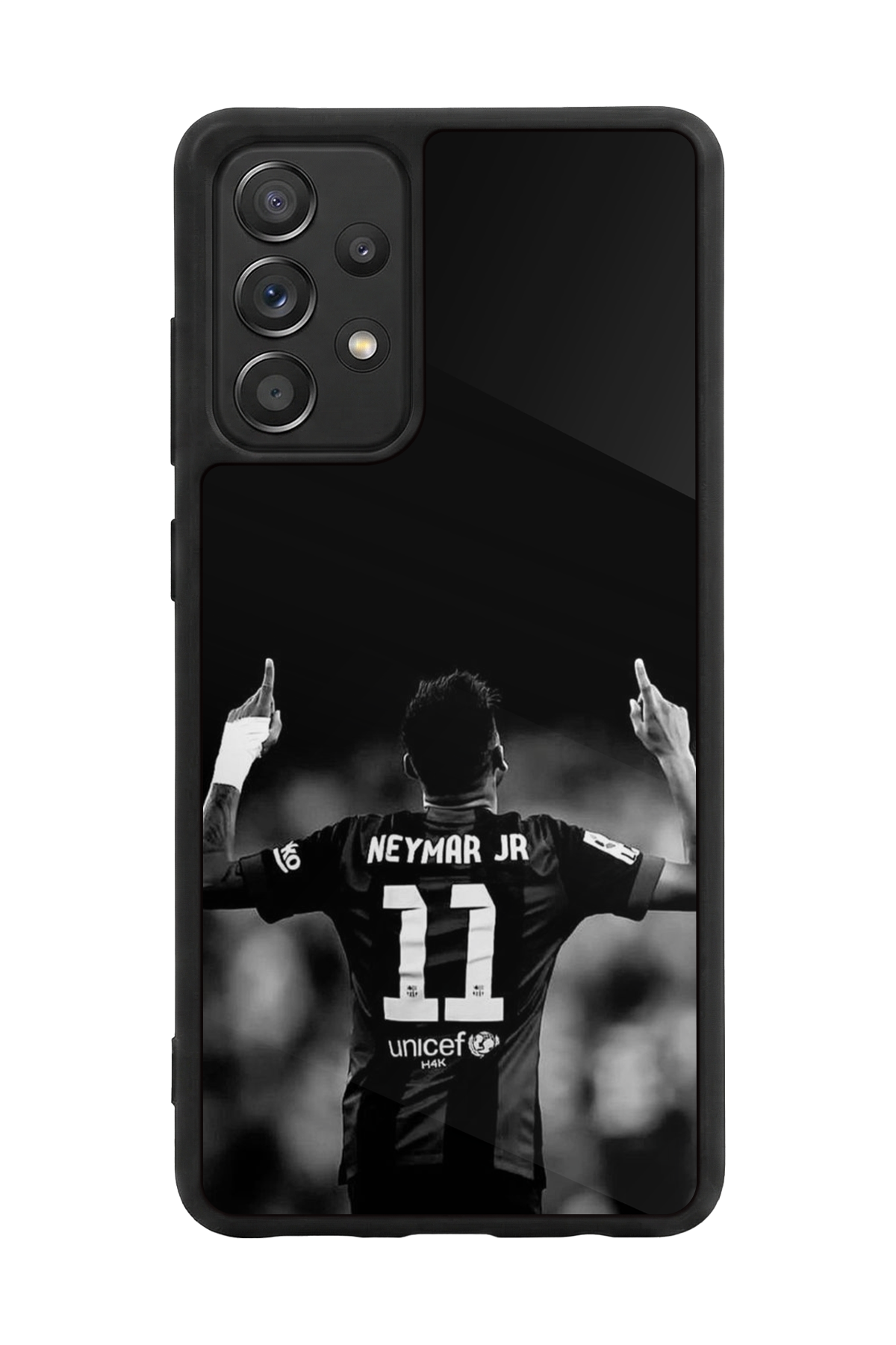 Samsung Galaxy A72 Uyumlu Neymar Tasarımlı Glossy Premium Kılıf