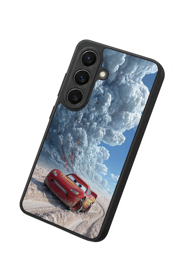 Samsung Galaxy S26 Uyumlu Şimsek McQueen Tasarımlı Glossy Premium Kılıf