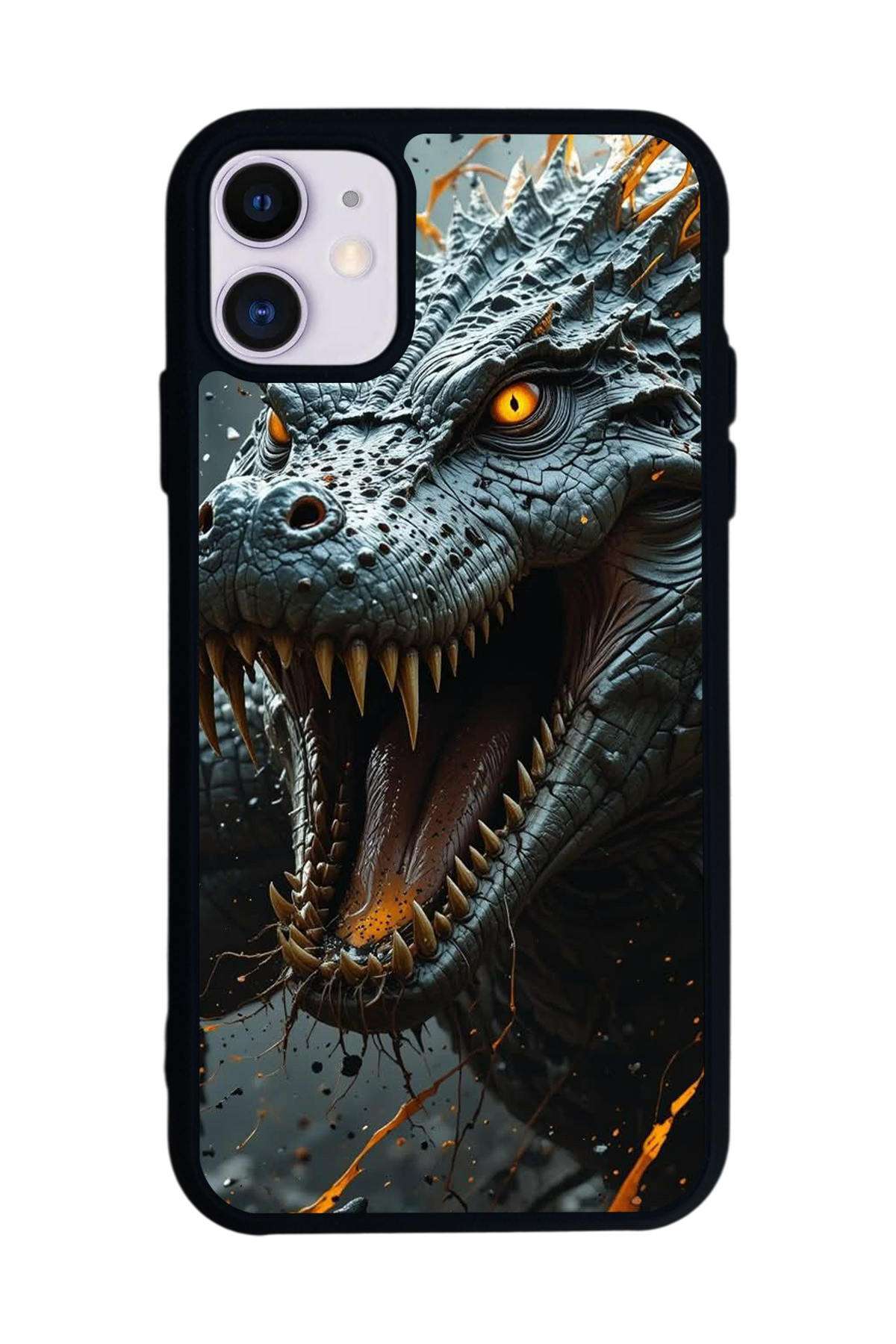 iPhone 11 Uyumlu T-ReiPhone 11 Tasarımlı Glossy Premium Kılıf