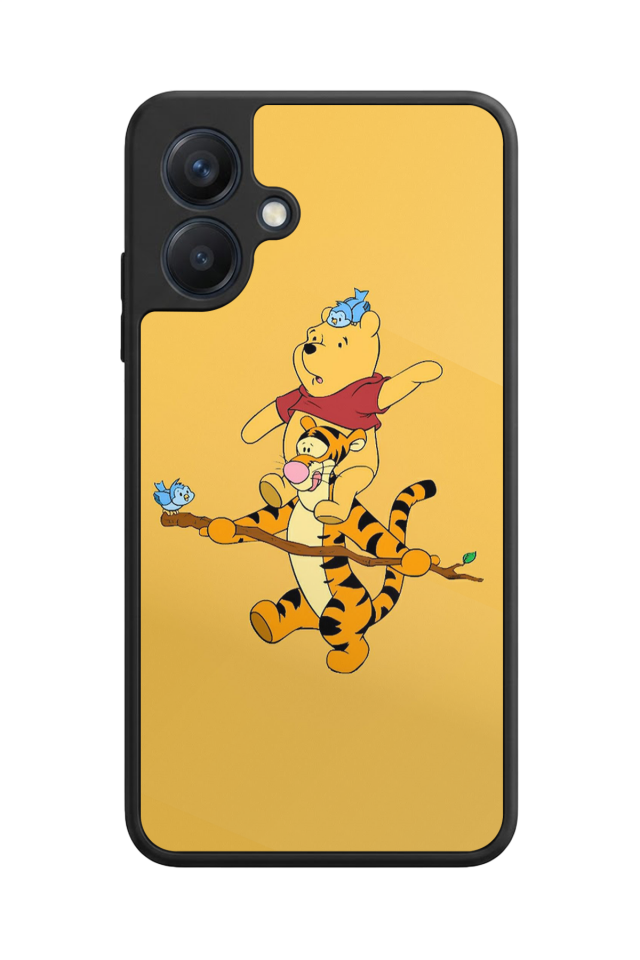 Samsung Galaxy A07 Uyumlu Winnie Tasarımlı Glossy Premium Kılıf