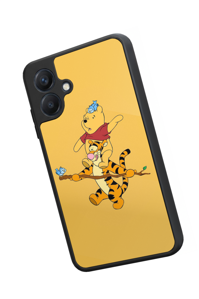 Samsung Galaxy A07 Uyumlu Winnie Tasarımlı Glossy Premium Kılıf