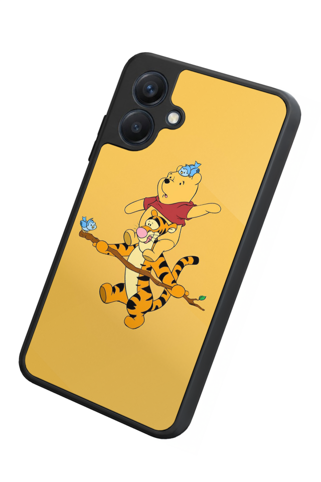 Samsung Galaxy A07 Uyumlu Winnie Tasarımlı Glossy Premium Kılıf