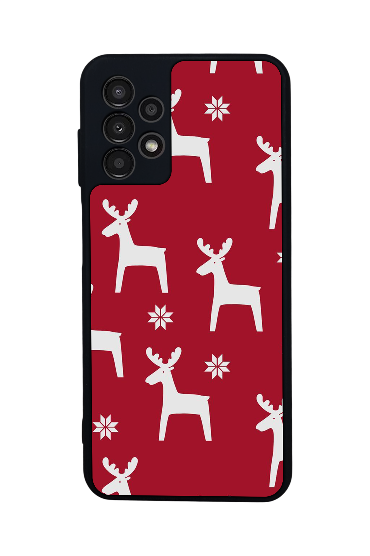 Samsung Galaxy A23 Uyumlu Yilbasi Christmas Tasarımlı Glossy Premium Kılıf