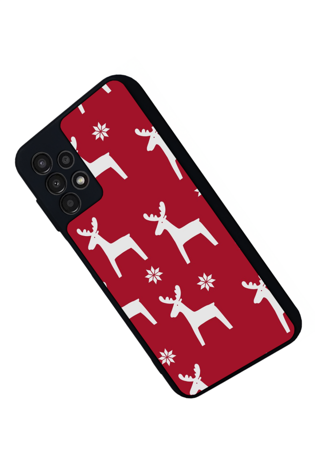 Samsung Galaxy A23 Uyumlu Yilbasi Christmas Tasarımlı Glossy Premium Kılıf