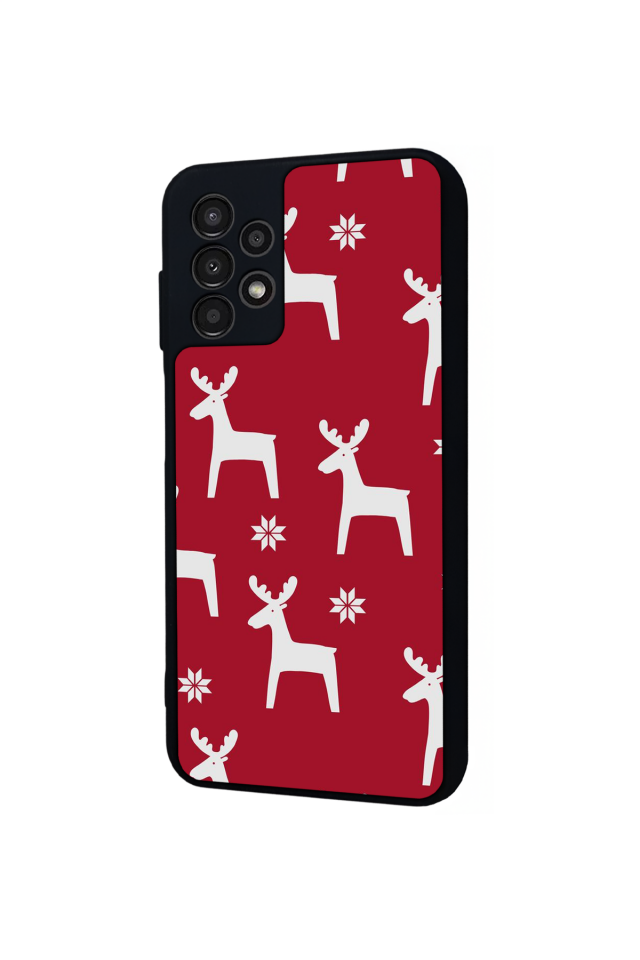 Samsung Galaxy A23 Uyumlu Yilbasi Christmas Tasarımlı Glossy Premium Kılıf