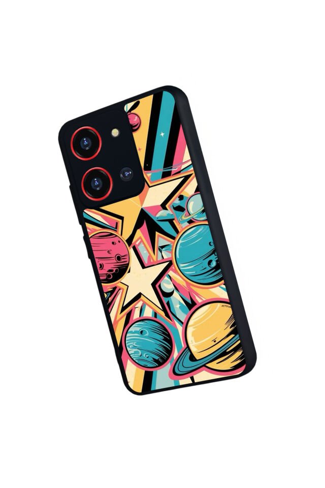 Reeder S19 Max Pro S 108MP Uyumlu Uzay Tasarımlı Glossy Premium Kılıf