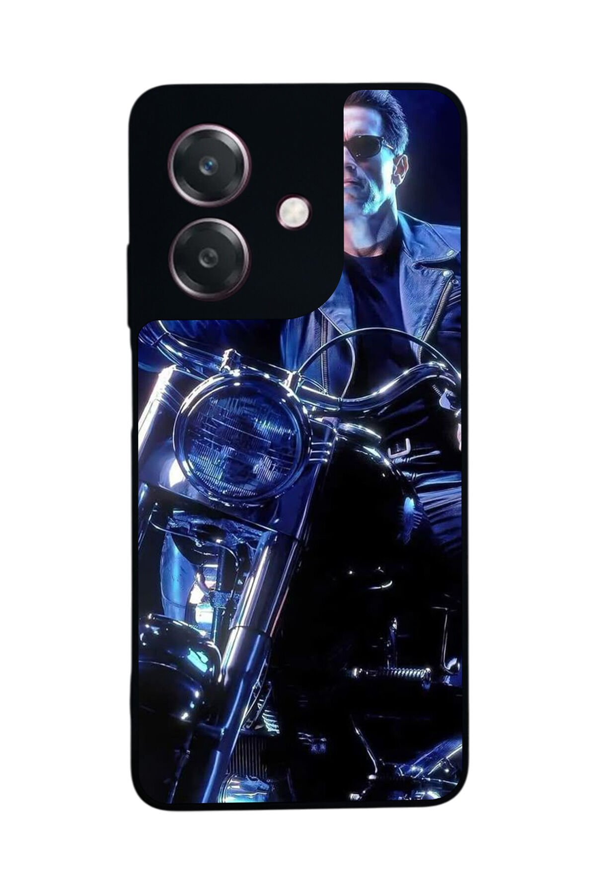 Oppo A3 5G Uyumlu Terminator Tasarımlı Glossy Premium Kılıf
