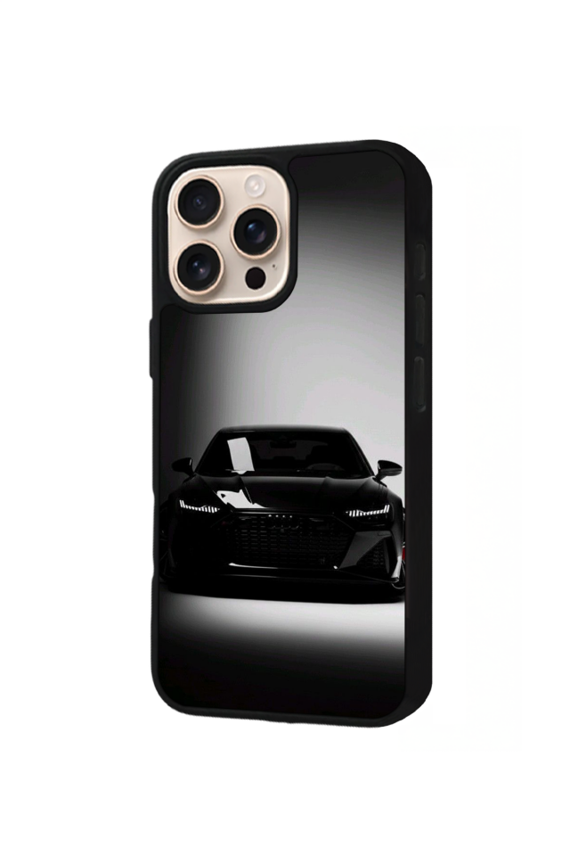 iPhone 16 Pro Max Uyumlu Audi Tasarımlı Glossy Premium Kılıf