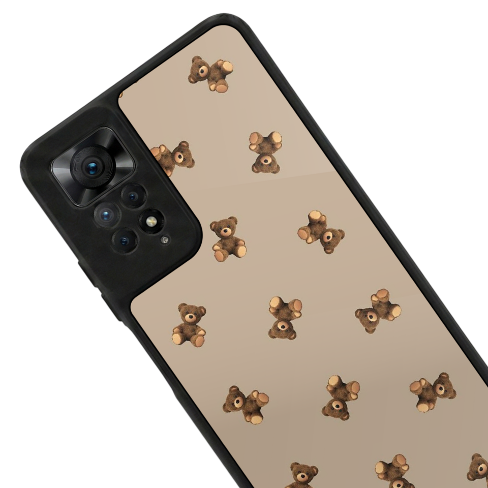 Xiaomi Redmi Note 12 Pro Uyumlu Ayı Tasarımlı Glossy Premium Kılıf