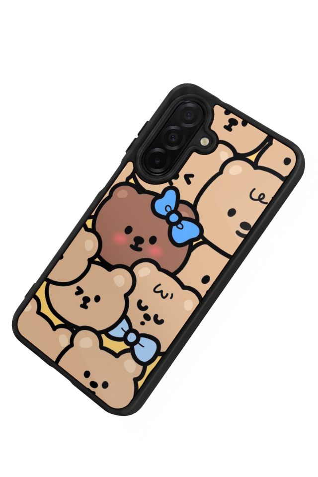 Samsung Galaxy A26 Uyumlu Ayı Tasarımlı Glossy Premium Kılıf