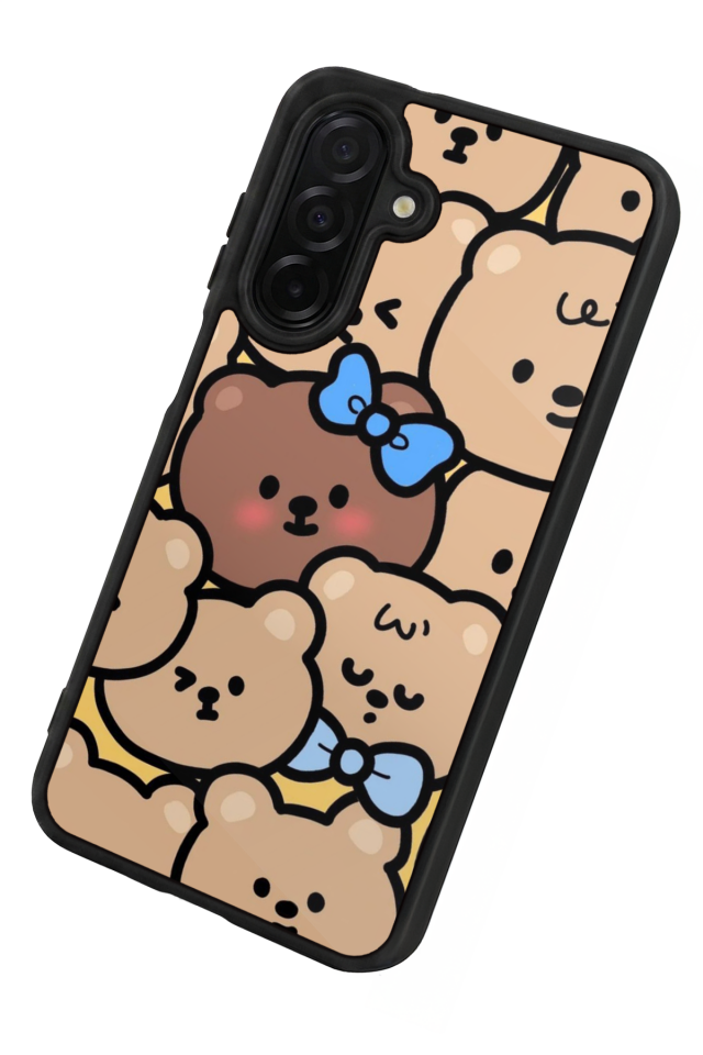 Samsung Galaxy A26 Uyumlu Ayı Tasarımlı Glossy Premium Kılıf