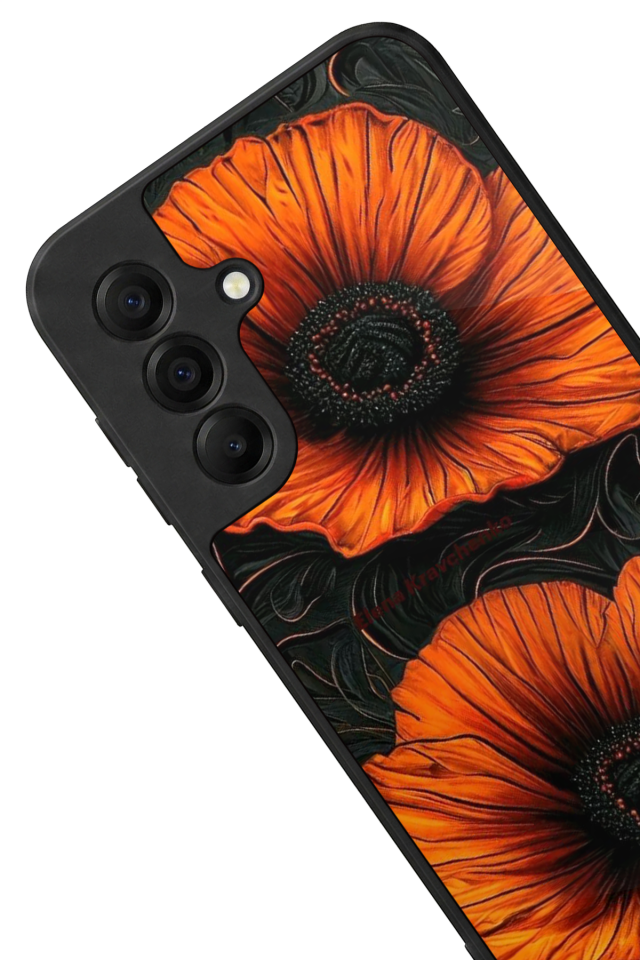 Samsung Galaxy A17 Uyumlu Botanik Tasarımlı Glossy Premium Kılıf
