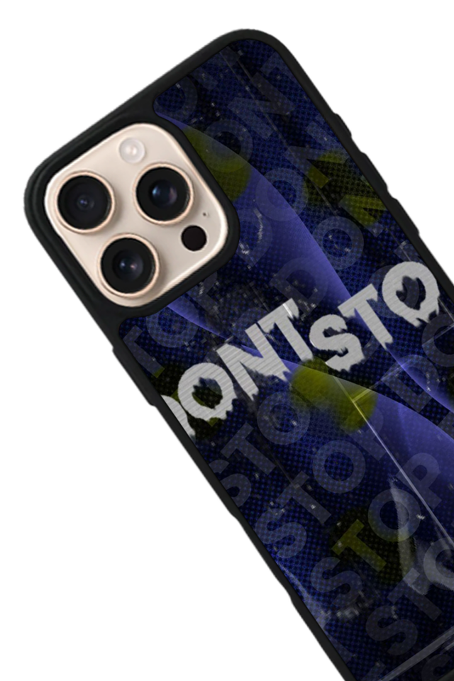 iPhone 14 Pro Max Uyumlu Dont Stop Tasarımlı Glossy Premium Kılıf