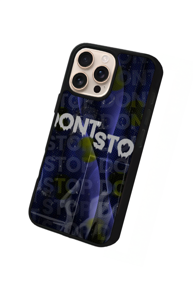 iPhone 14 Pro Max Uyumlu Dont Stop Tasarımlı Glossy Premium Kılıf