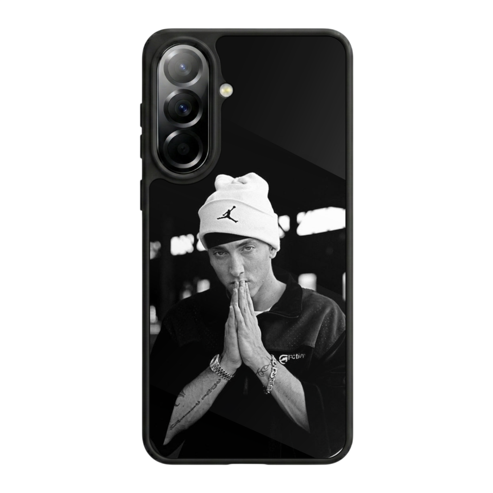 Samsung Galaxy A57 Uyumlu Eminem Tasarımlı Glossy Premium Kılıf