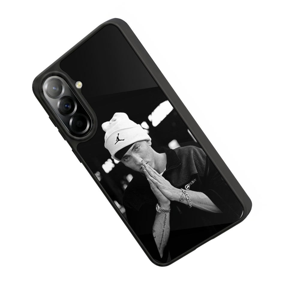 Samsung Galaxy A57 Uyumlu Eminem Tasarımlı Glossy Premium Kılıf