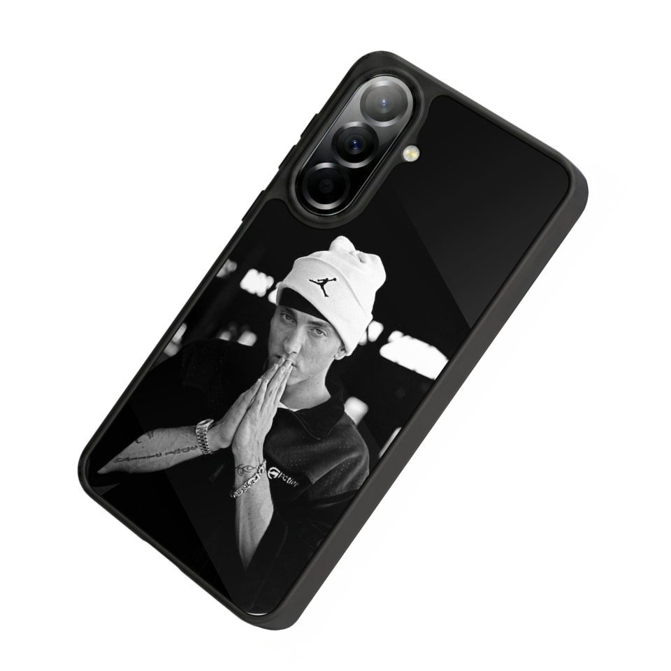 Samsung Galaxy A57 Uyumlu Eminem Tasarımlı Glossy Premium Kılıf