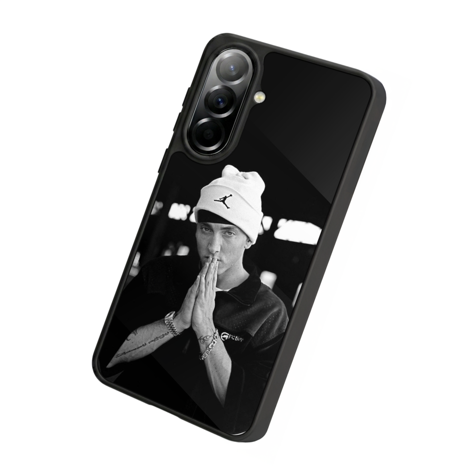 Samsung Galaxy A57 Uyumlu Eminem Tasarımlı Glossy Premium Kılıf
