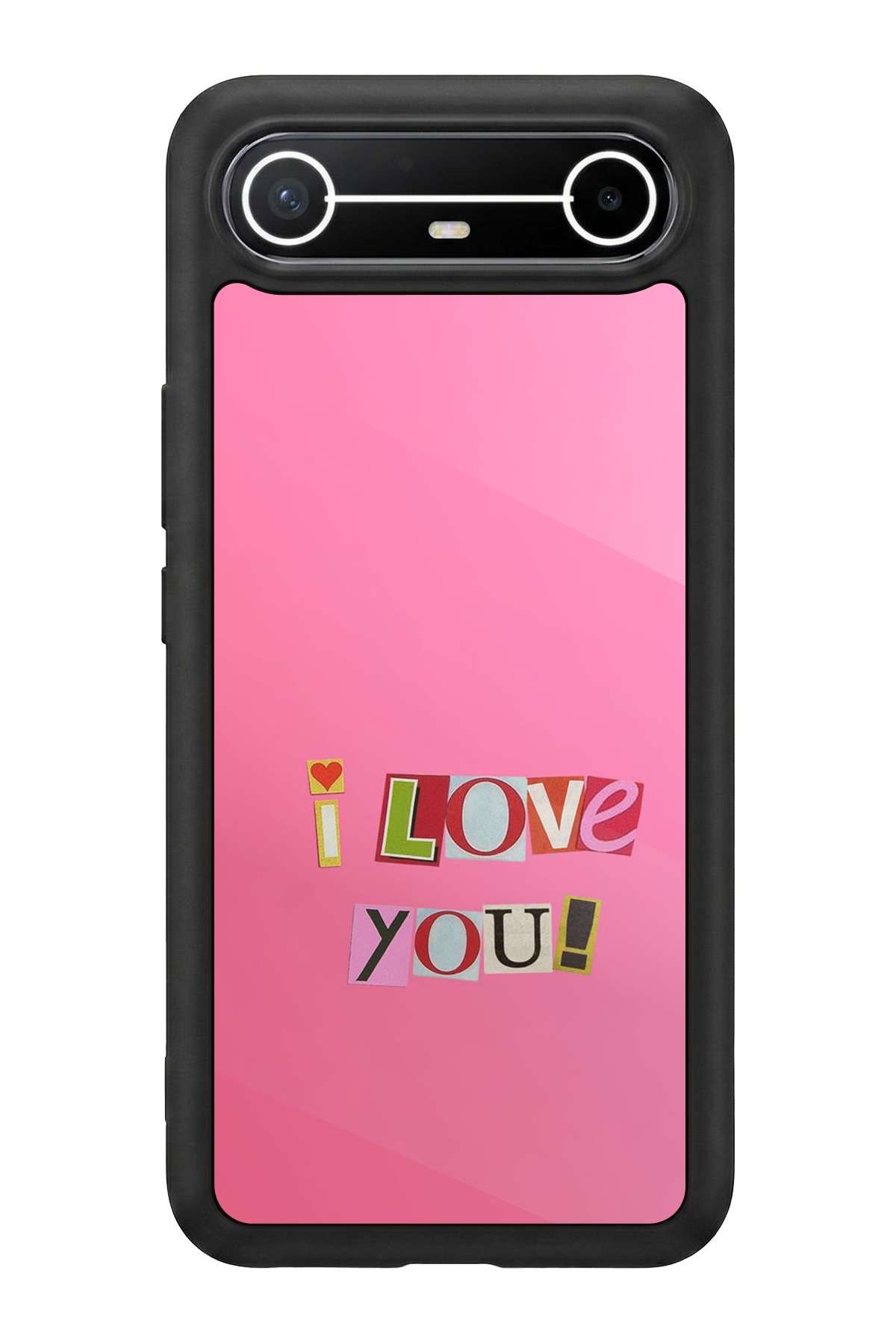 Tecno Spark Slim 5G Uyumlu Kalp Love Tasarımlı Glossy Premium Kılıf