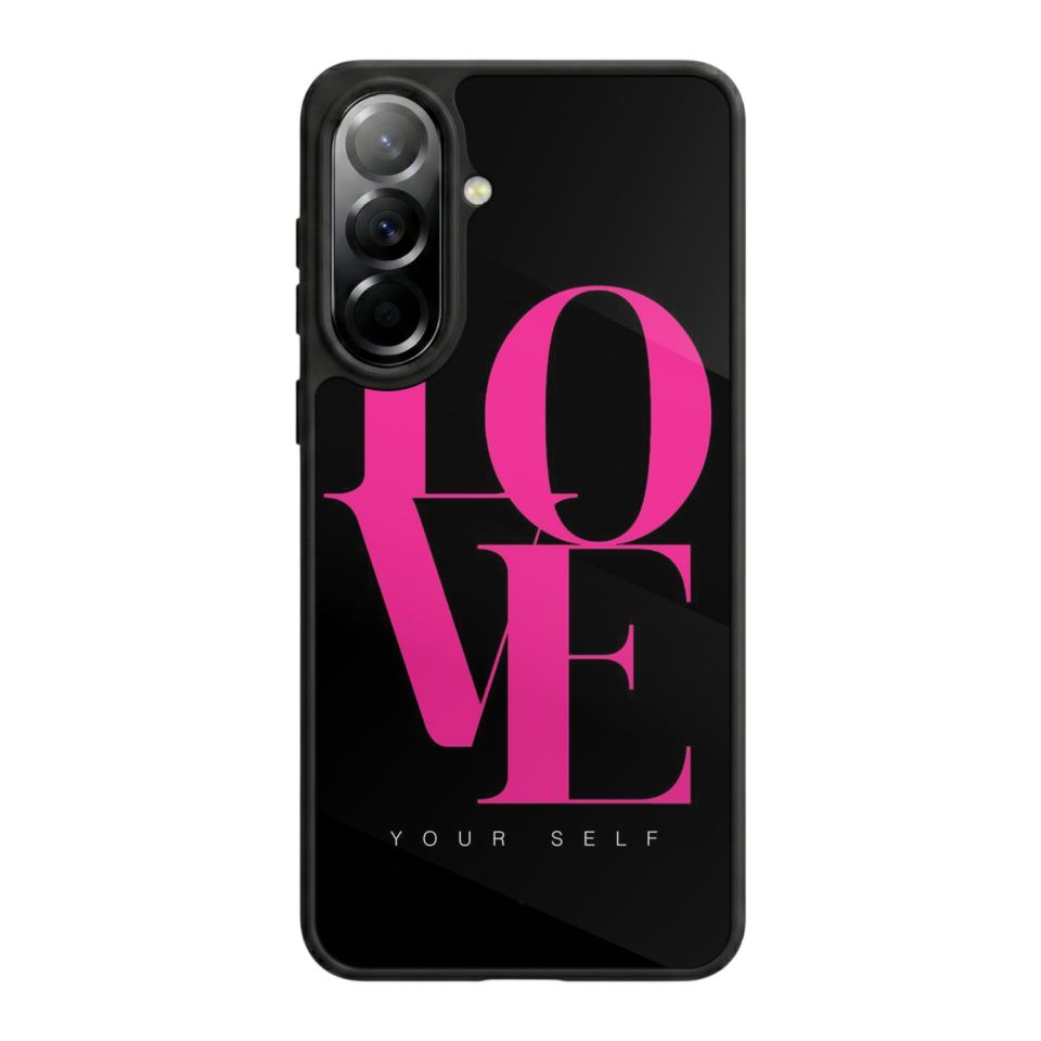 Samsung Galaxy A37 Uyumlu Love Tasarımlı Glossy Premium Kılıf