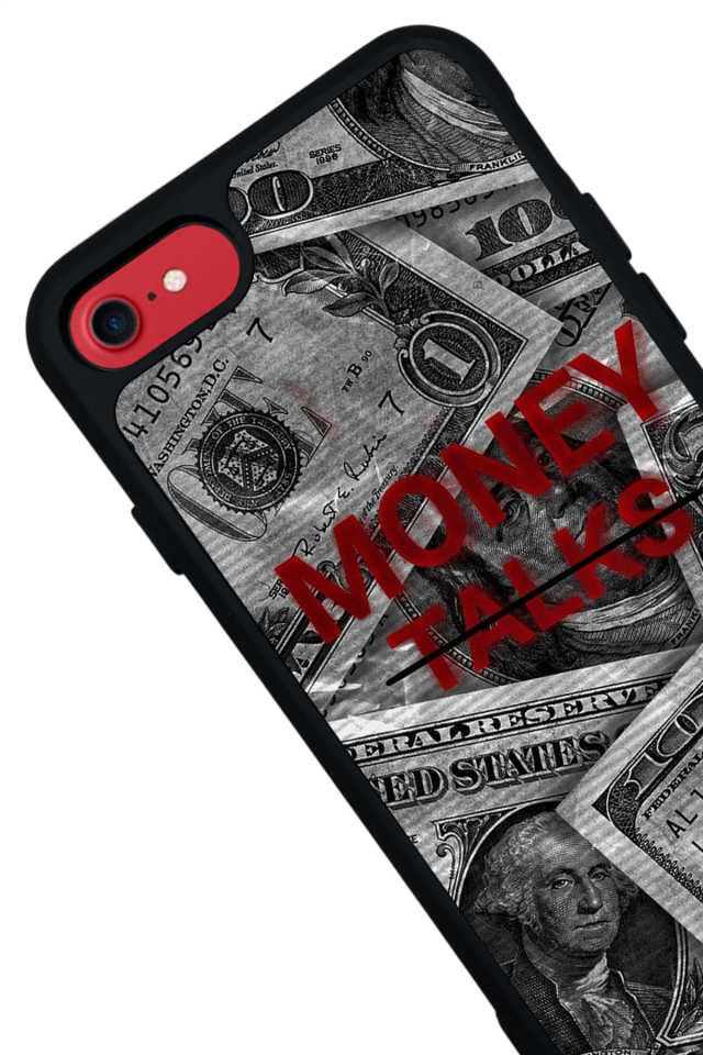 iPhone SE Uyumlu Money Para Tasarımlı Glossy Premium Kılıf