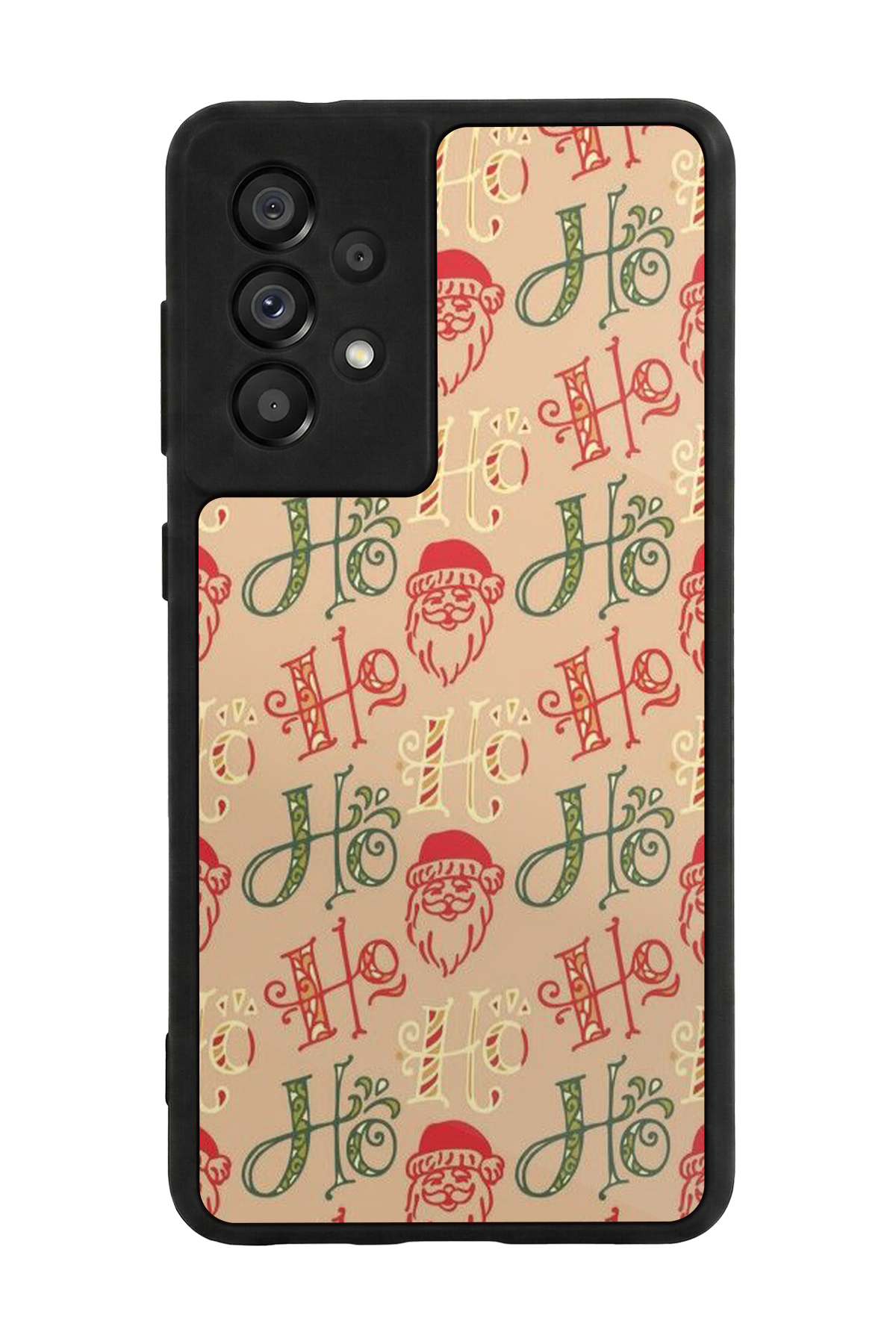Samsung Galaxy A73 Uyumlu Yilbasi Christmas Tasarımlı Glossy Premium Kılıf