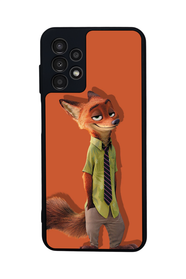 Samsung Galaxy A13 Uyumlu Zootropolis Tasarımlı Glossy Premium Kılıf
