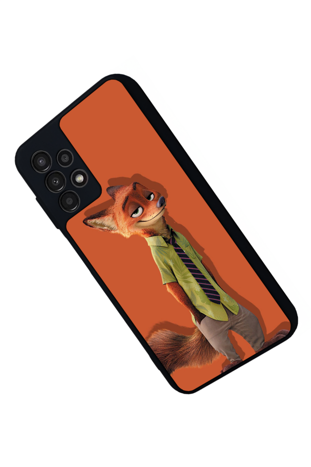 Samsung Galaxy A13 Uyumlu Zootropolis Tasarımlı Glossy Premium Kılıf