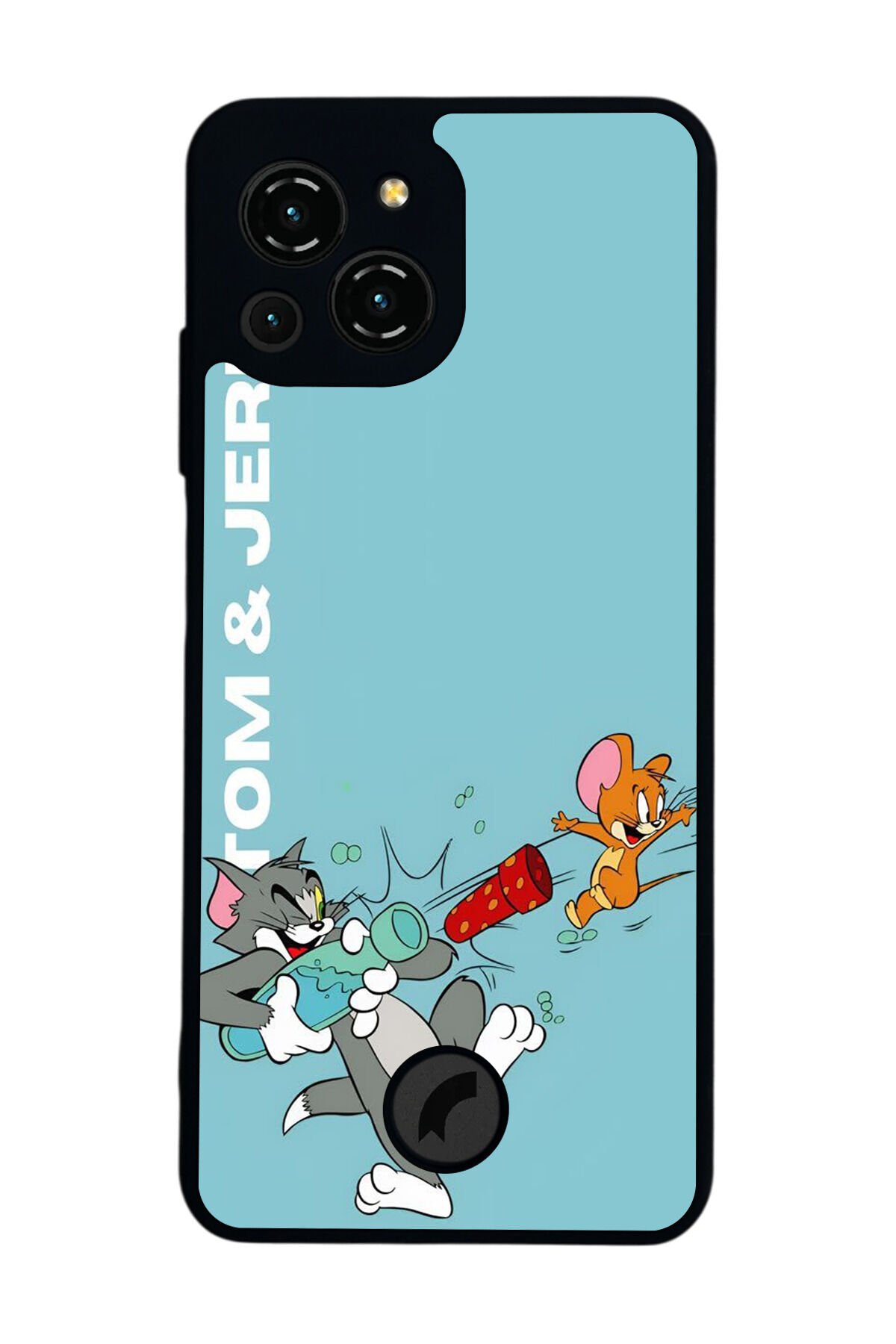 Reeder S23 Pro Max Uyumlu Tom And Jerry Tasarımlı Glossy Premium Kılıf