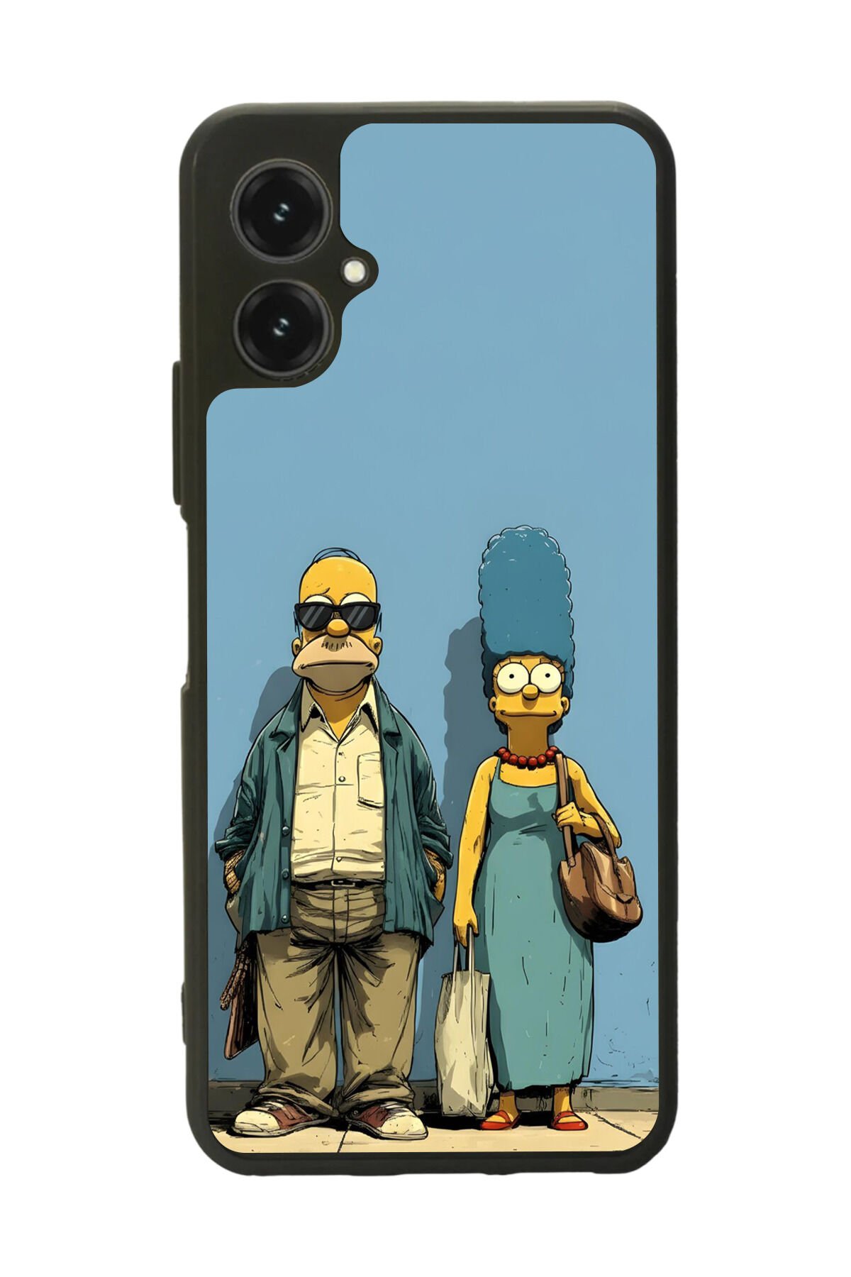 Omix X5 Uyumlu The Simpsons Tasarımlı Glossy Premium Kılıf