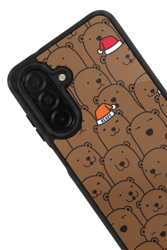 Samsung Galaxy A26 Uyumlu Ayı Tasarımlı Glossy Premium Kılıf